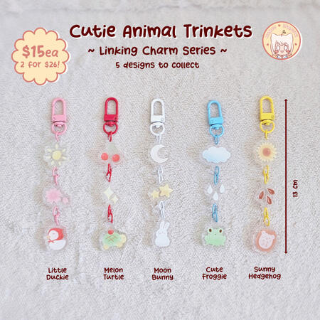 Cutie Animal Trinkets
