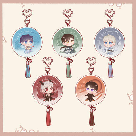 Love and Deepspace Acrylic Charms