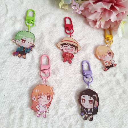 Once Piece Egghead Charms