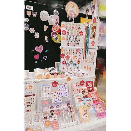 My SMASH 2025 artist table setup